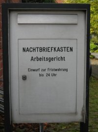 Nachtbriefkasten